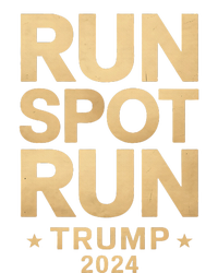 Trump Run Spot Run Funny Trump 2024 Merchandise Ceramic Star Ornament