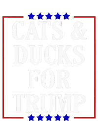 Cats And Ducks For Trump Kittens And Ducks For Trump 2024 Premium T-Shirt