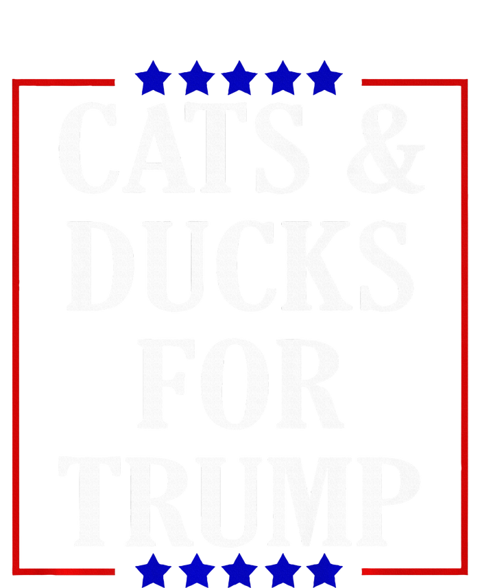 Cats And Ducks For Trump Kittens And Ducks For Trump 2024 Premium T-Shirt