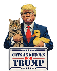 Cats And Ducks For Trump 2024 Coaster