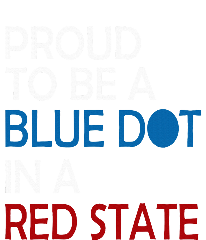 Proud To Be A Blue Dot In A Red State Vote Kamala V-Neck T-Shirt