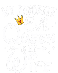 My Favorite Evil Queen Is My Wife Halloween Gifts Husband Zip Tote Bag