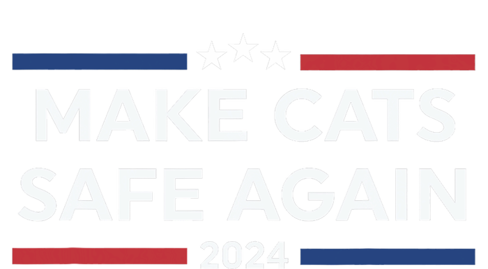 Make Cats Safe Again Funny 2024 Presidential Election Legacy Cool Fit Booney Bucket Hat