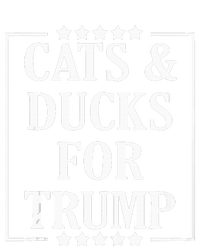 Kittens And Ducks For Trump Cats And Ducks For Trump 2024 T-Shirt