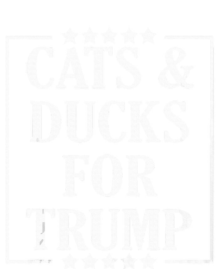 Kittens And Ducks For Trump Cats And Ducks For Trump 2024 T-Shirt