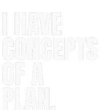 I Have Concepts Of A Plan Funny Pro Kamala Harris Election Women's Long Sleeve Flannel Pajama Set 