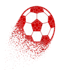 Happy Dot Day Ball With Polka Dots Funny Soccer Gift T-Shirt