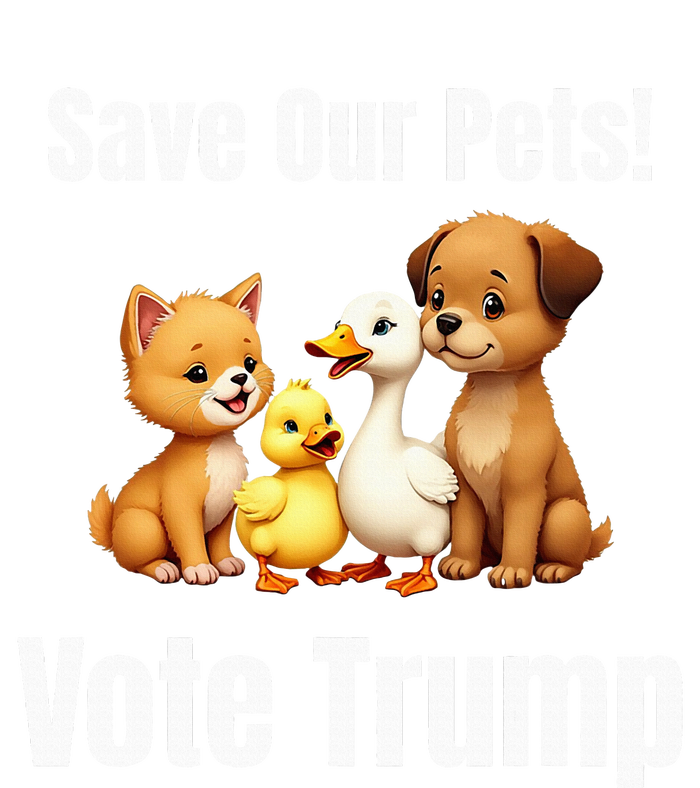 Save Our Pets Vote Trump Political T-Shirt