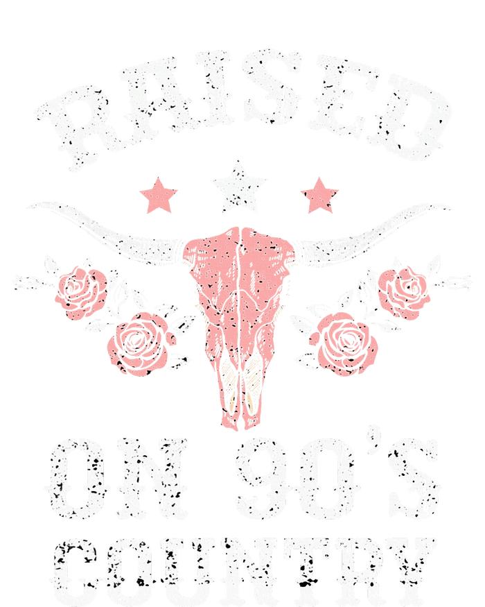 Raised On 90S Country Southern Western Cowgirl T-Shirt