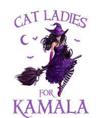 Halloween Witches Harris Cat Ladies For Kamala Harris 2024 Gift T-Shirt