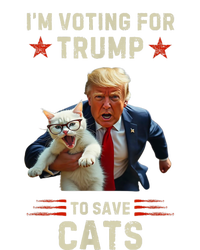 Vote Trump 2024 To Save Cats From Being Eaten Long Sleeve Pajama Set