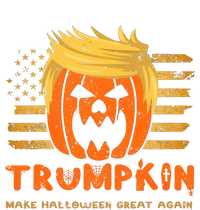 Trumpkin Make Halloween Great Again Funny Trump 2024 Yupoong Adult 5-Panel Trucker Hat