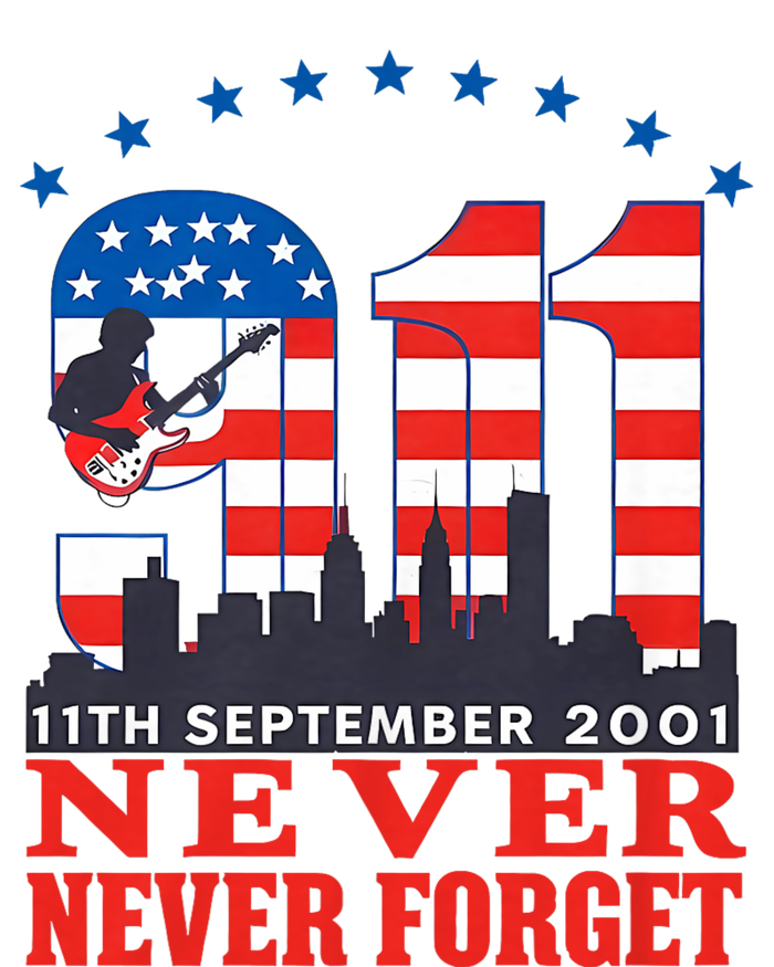 Never Forget September 11 2001 Memorial Day American Flag Performance Sprint T-Shirt