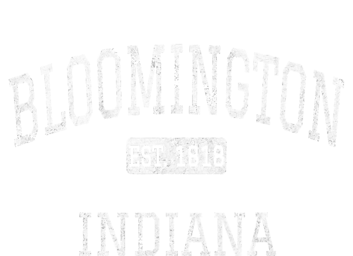 Bloomington Indiana In Vintage Long Sleeve Shirt