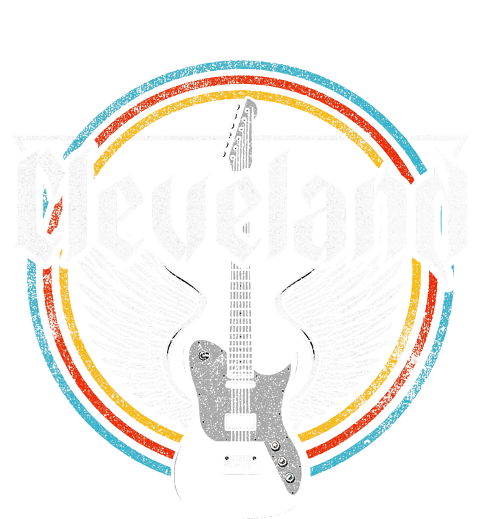 Cleveland Ohio Rock Music Retro Graphic T-Shirt