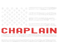 Chaplain Usa Flag Profession Retro Job Title Performance Long Sleeve Polo