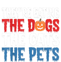 TheyRe Eating The Dogs The Cats The Pets Halloween USA-Made Doggie Bandana