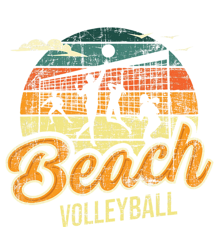 Beach Volleyball Retro Vintage Athletes Players Setters Canvas