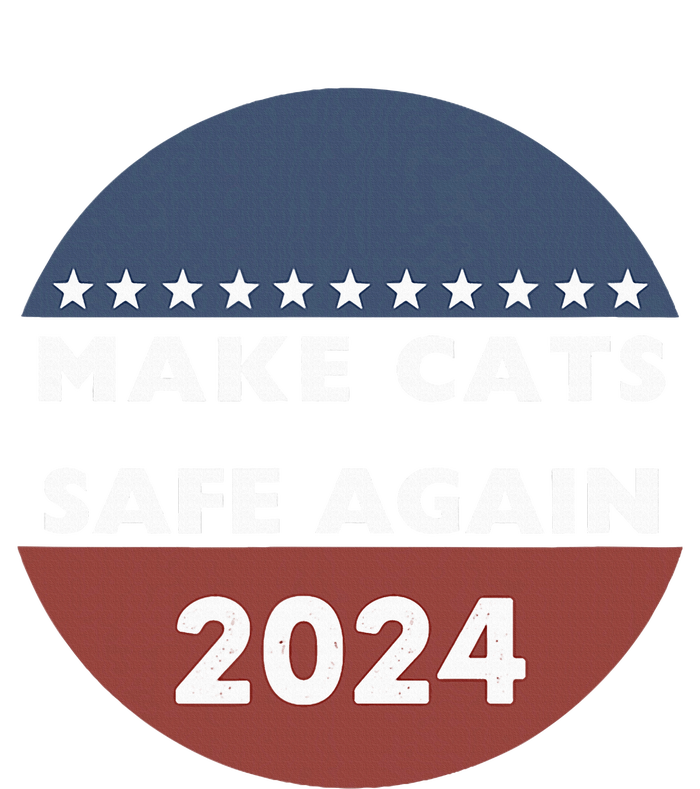 Make Cats Safe Again Harris Trump President Funny Politics Doggie Tank