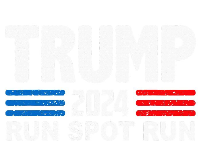 Run Spot Run Trump 2024 Debate Quote Funny Political Long Sleeve Pajama Set