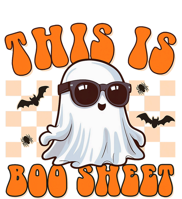 This Is Boo Sheet Ghost Groovy Halloween Costume Poster