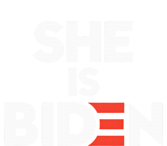 She Is Biden Funny Pro Trump Anti Biden Harris Politics 2024 Grommeted Golf Towel