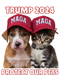 Trump 2024 Protect Our Pets Funny Eat Our Pets Cat Dog Maga Doggie Tank