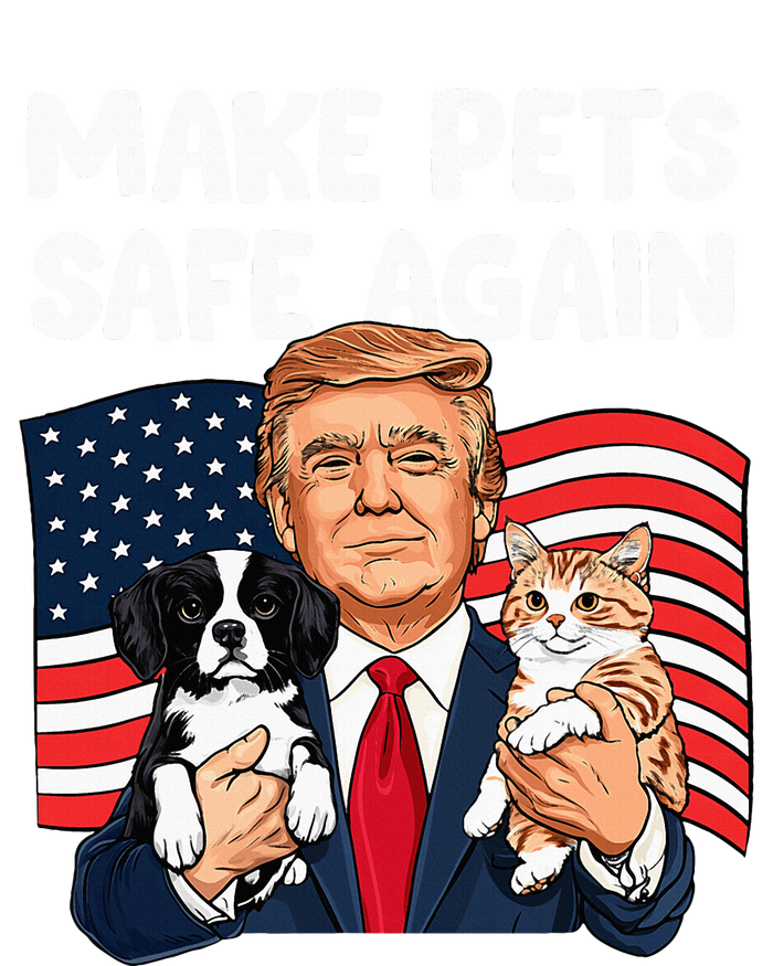 Trump Make Pets Safe Again Funny Save Our Pets Vote Trump Doggie Tank