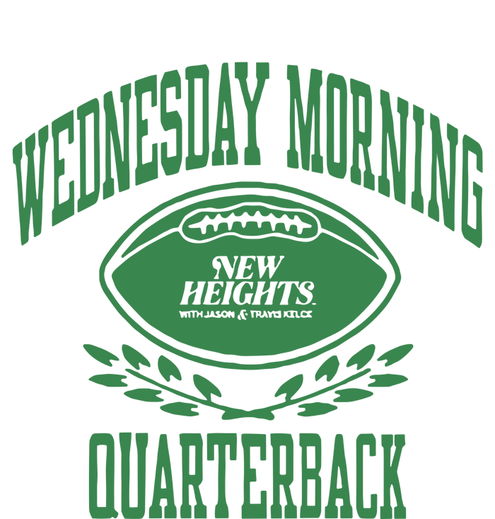 New Heights Wednesday Morning Quarterback Cropped Pullover Crew