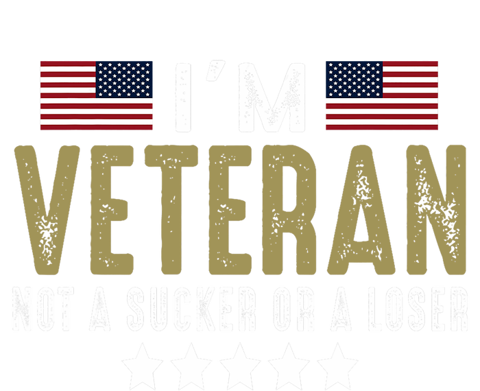 Im Veteran Not A Sucker Or A Loser Veteran Day Wool Snapback Cap