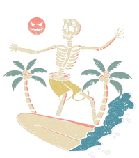 Hawaii Surfer Skeleton Halloween Beach Scary Spooky Surfers Tank Top