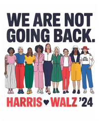 We Are Not Going Back Kamala Harris Waltz 24 Madam President Kids Hoodie