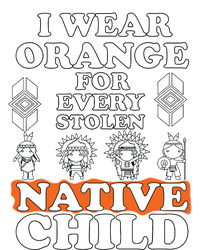 I Wear Orange For Every American Native Child Indian Pride T-Shirt