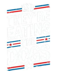 TheyRe Eating The Dogs Funny Quote USA-Made Doggie Bandana