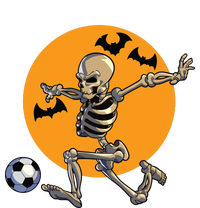 Soccer Skeleton Halloween Boy Soccer Player Halloween Full-Length Apron With Pockets