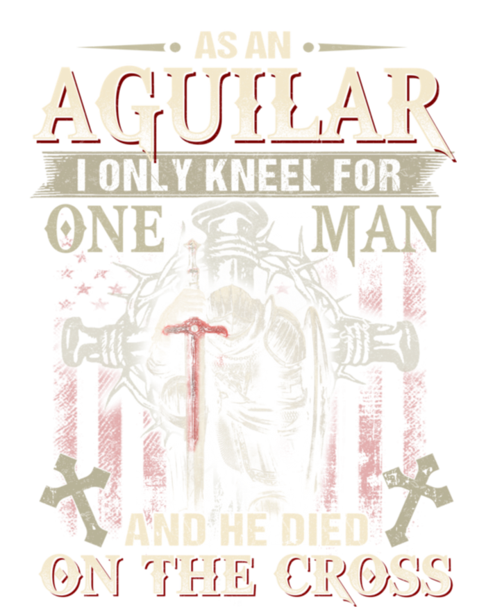 Aguilar Family Name He Died On The Cross Gift Kids Long Sleeve Shirt