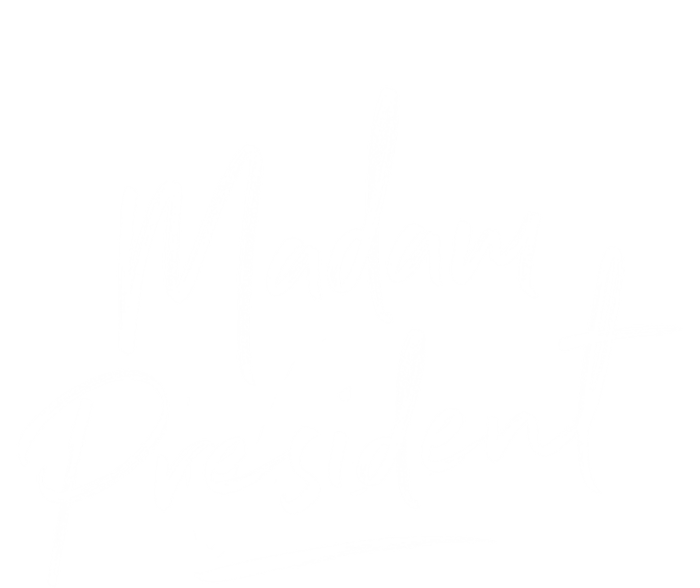 Madam President Feminine Script Gift T-Shirt