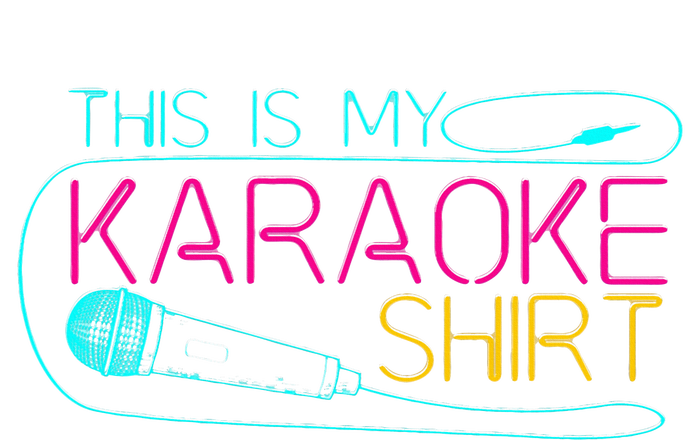 Karaoke Singer 80s Retro This Is My Karaoke Tall Sweatshirt