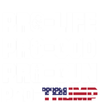 Pro Life Pro God Pro Gun Pro Trump 2020 Conservative Funny Gift Tote Bag