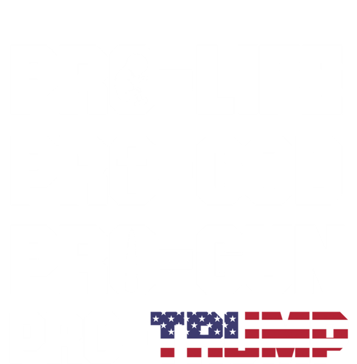 Pro Life Pro God Pro Gun Pro Trump 2020 Conservative Funny Gift Tote Bag