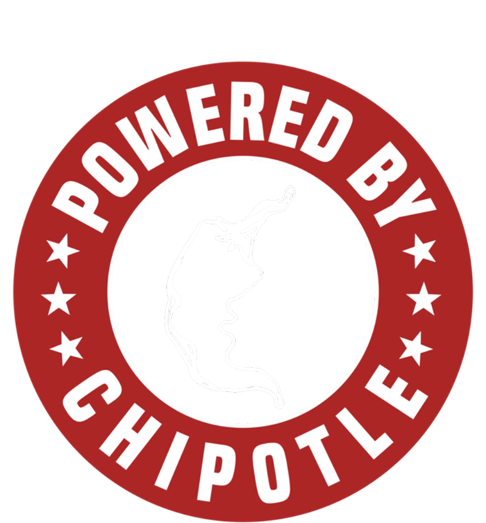 Funny Powered By Chipotle Design Chili Pepper Gift T-Shirt