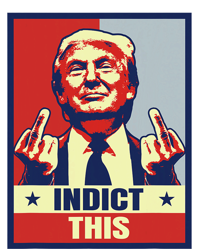 Indict This Funny Trump Shirts 2024 Magnet