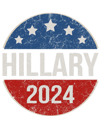 Vintage Hillary Clinton 2024 For President Election Campaign Womens CVC Long Sleeve Shirt