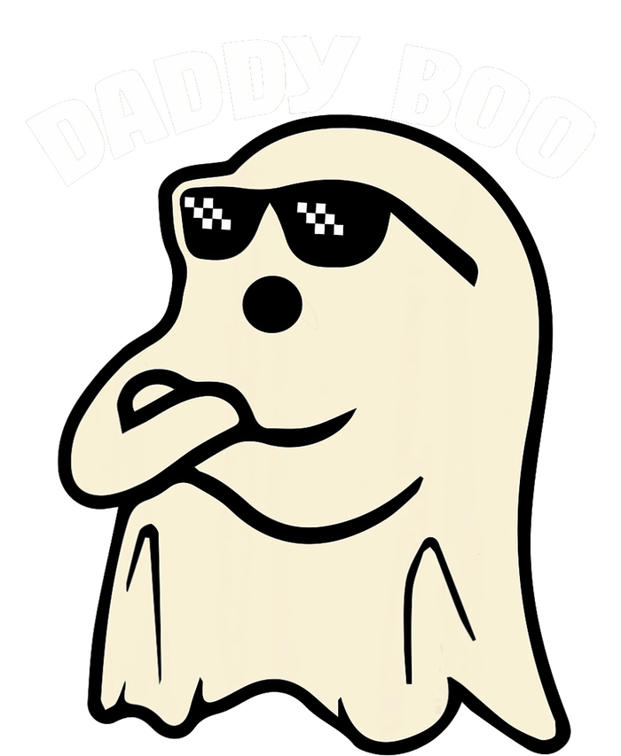 Daddy Boo Halloween Family Matching Costume Ghost Dad 2024 V-Neck T-Shirt