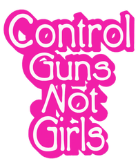 Control Guns Not Girl Women's Racerback Tank