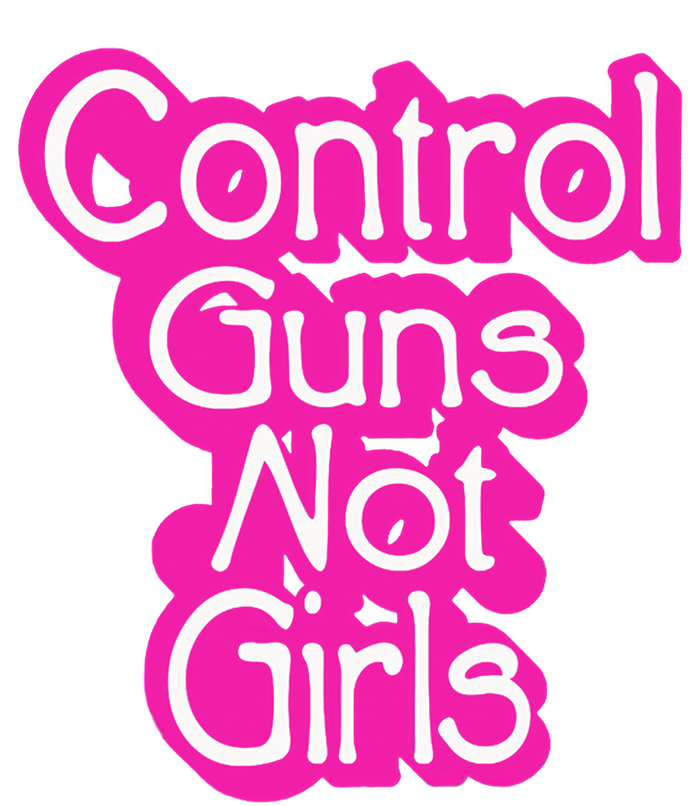 Control Guns Not Girl Women's Racerback Tank