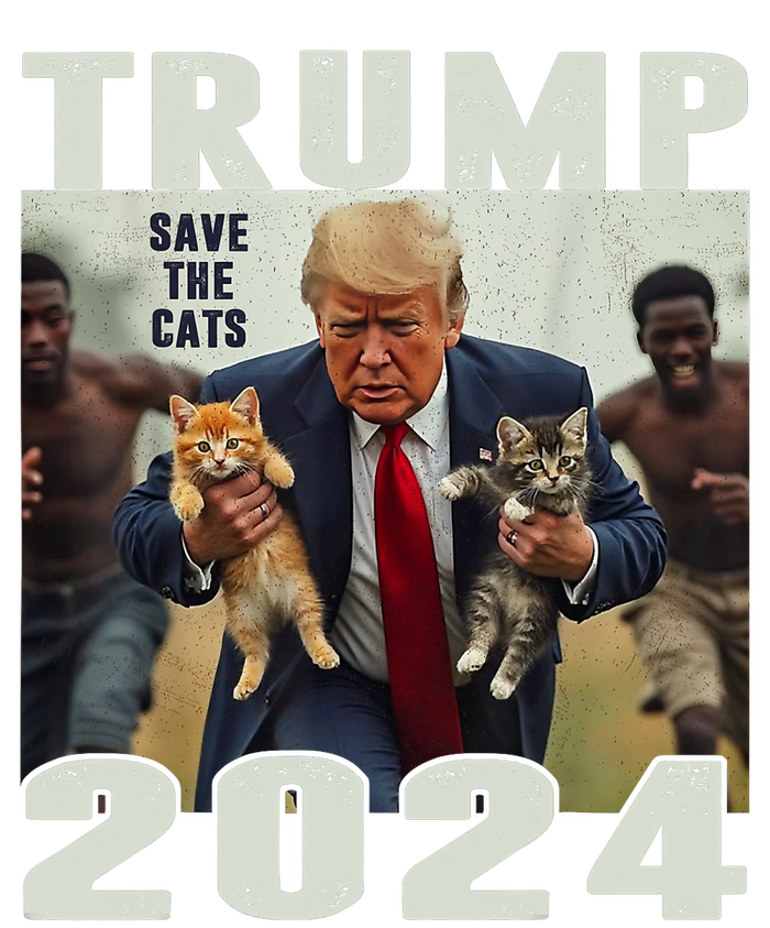 Trump 2024 Save The Cats Saying Debate T-Shirt