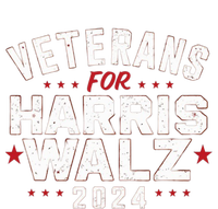 Veterans For Harris Waltz 2024 Election Vote Blue Democrat Kids Sweatshirt