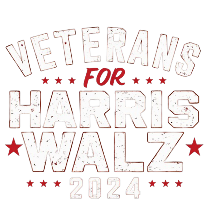 Veterans For Harris Waltz 2024 Election Vote Blue Democrat Kids Sweatshirt