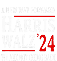 We Are Not Going Back Pro Kamala Harris Harris Walz 2024 T-Shirt